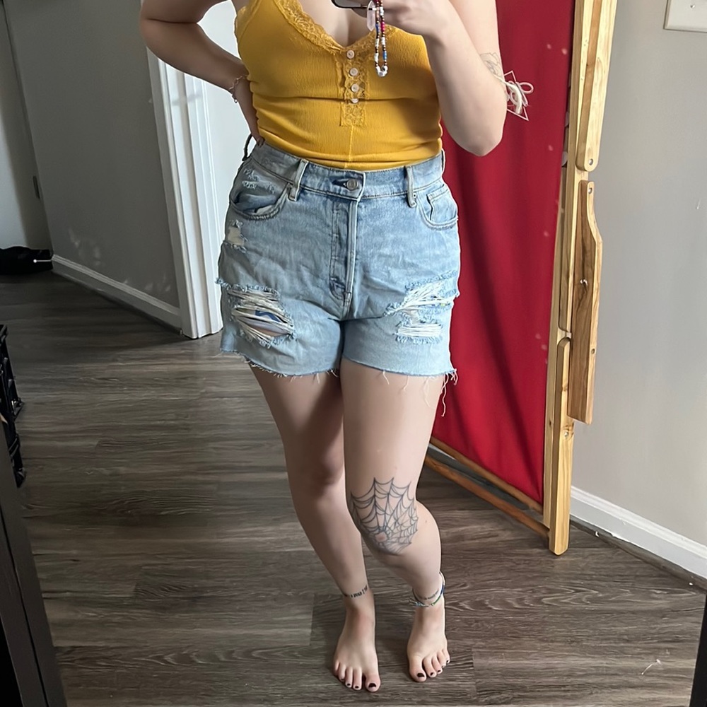 Pacsun high rise icon shorts